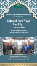 Pemerintah Kalurahan Giripanggung mengucapkan Selamat Hari Raya Idul Fitri 1445 H/2024 M